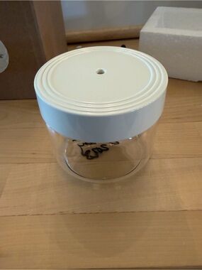 Nora Fleming Small Canister with White Top - signed